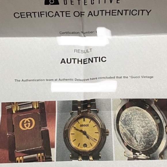 Vintage Gucci 9000L Two-Tone Gold-Plated and Stainless Steel Watch with Box main image 7